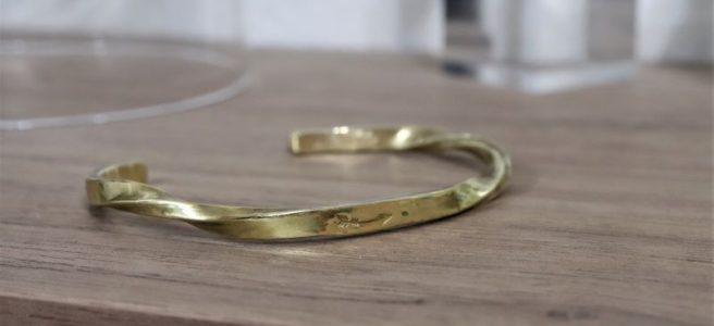 真鍮バングル